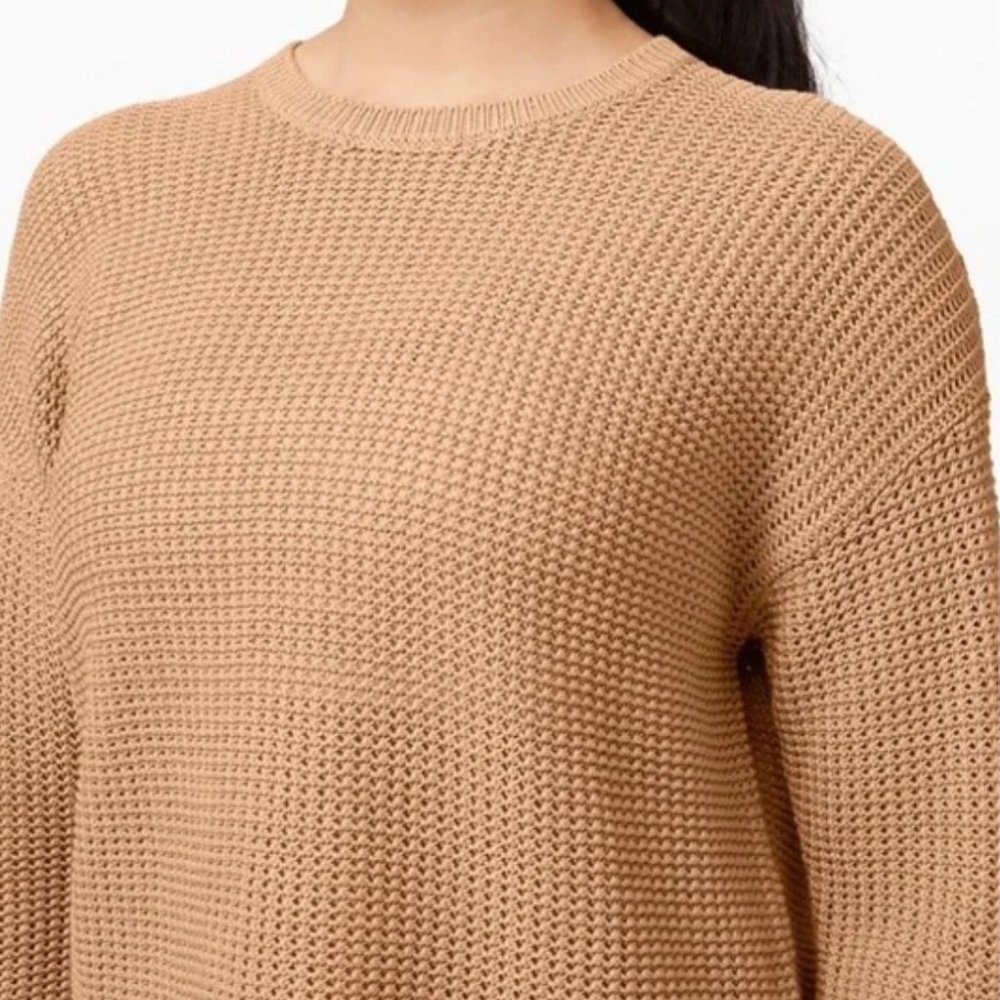 LULULEMON I CAMEL SWEATER I SIZE XS/S